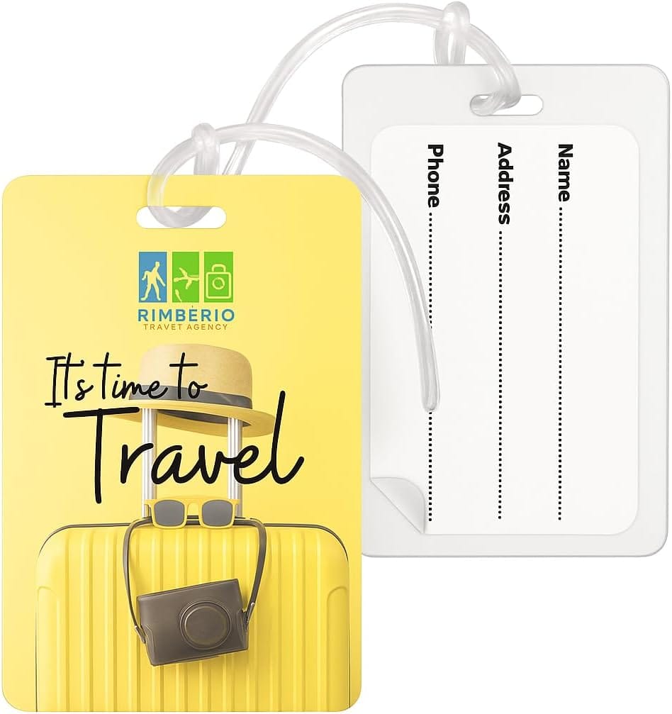 Custom Logo Luggage Tags