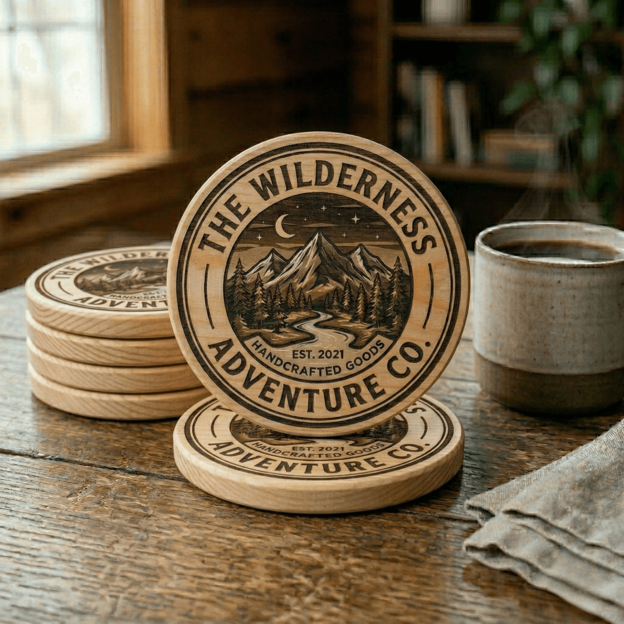 drink coasters personalized